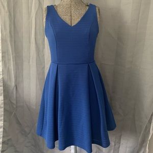 Fit+Flare Royal Blue Dress